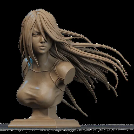 A2 Bust 3D Print printable model
