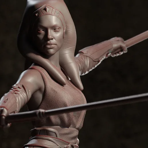 Ahsoka Tano 3D print printable model
