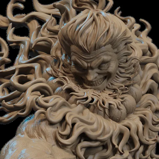 Akuma Bust 3D Print printable model