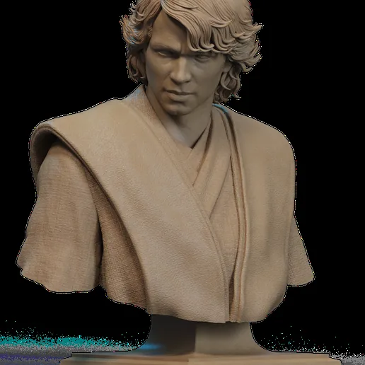 Anakin Bust 3D Print printable model