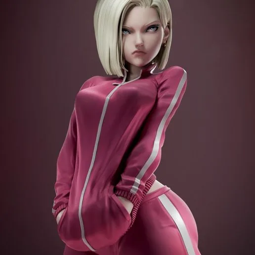 Android 18 3D Print printable model
