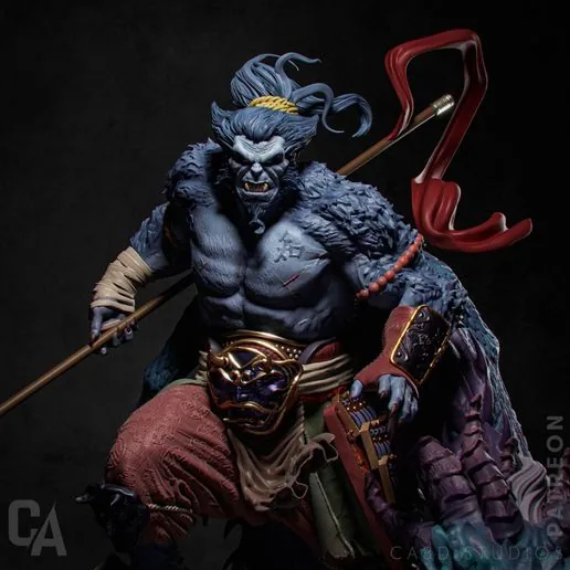 Beast Samurai 3D Print printable model