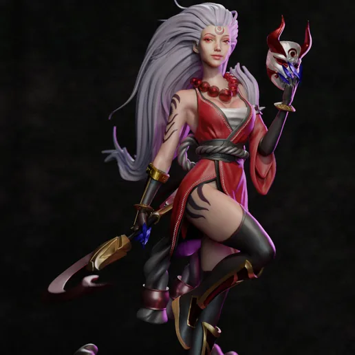 Blood Moon Diana 3D Print printable model