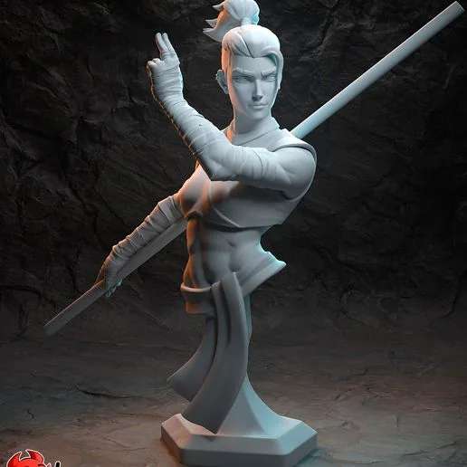 Bust of Beauregard printable model