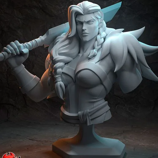 Bust of Yasha printable model