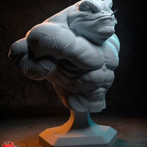 Bust of Zitz printable model