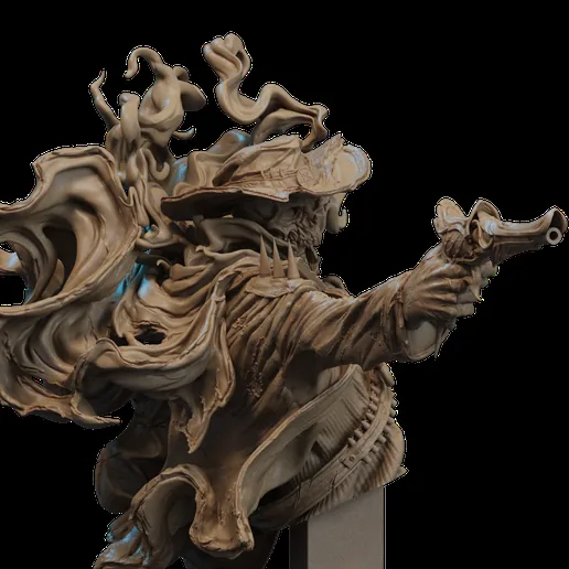 Carter Slade Bust 3D Print printable model
