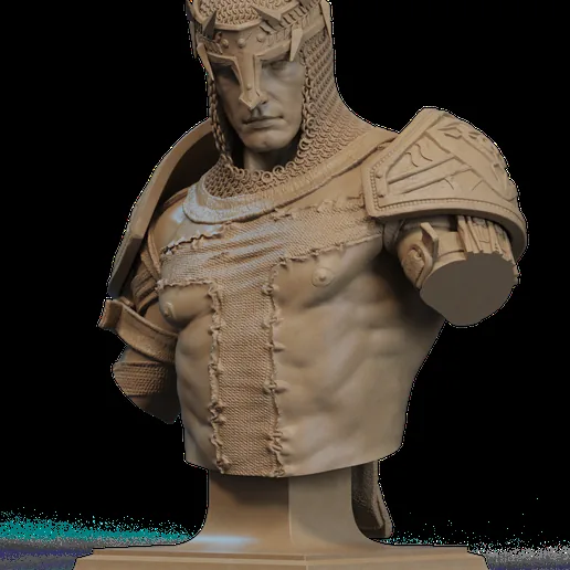 Dante Inferno Bust  3D Print printable model