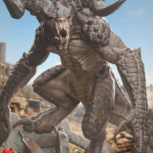 Deathclaw printable model