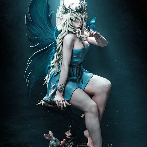 Divine Fairy 3D Print printable model