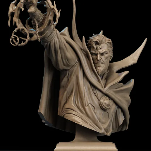 Doctor Strange Bust 3D Print printable model