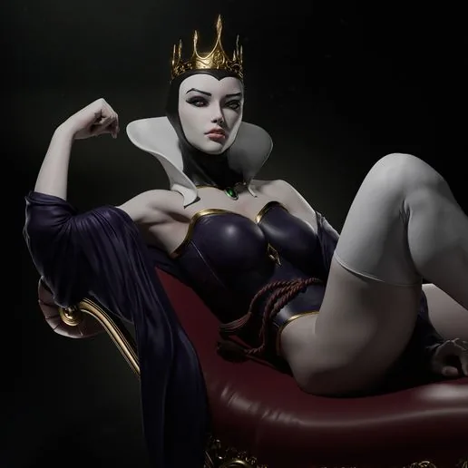 Evil Queen 3D Print printable model