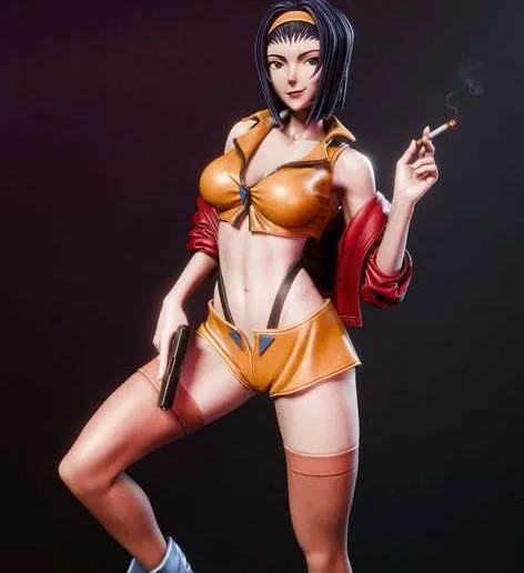 Faye Valentine 3D Print printable model