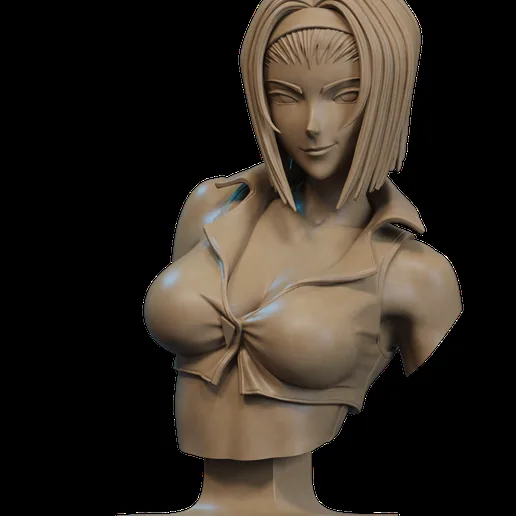 Faye Valentine Bust 3D Print printable model