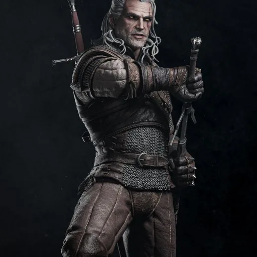 Geralt 3D Print printable model