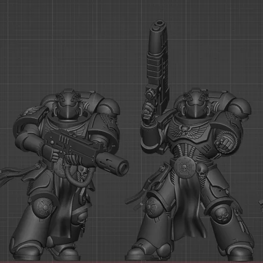 Graia's Veteran Defender printable model