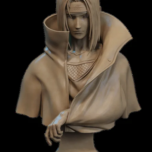 Itachi Bust 3D Print printable model