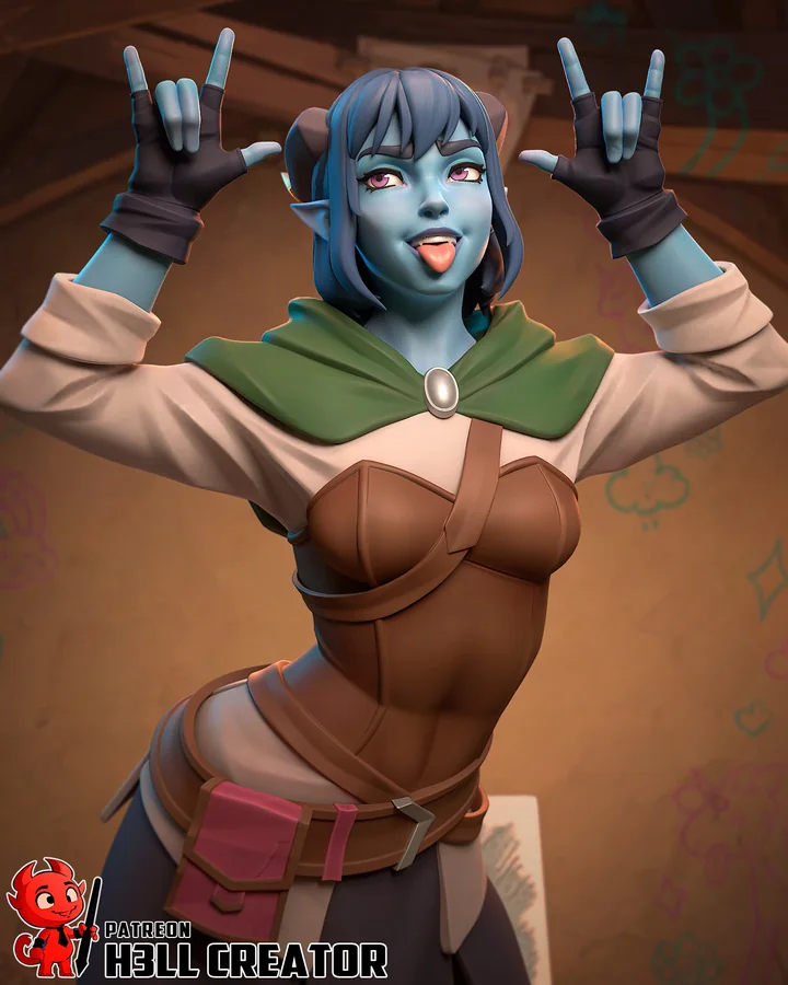 Jester Lavorre printable model