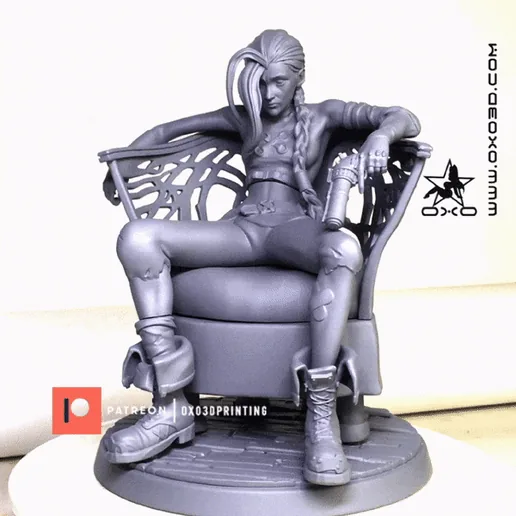 Jinx Arcane printable model