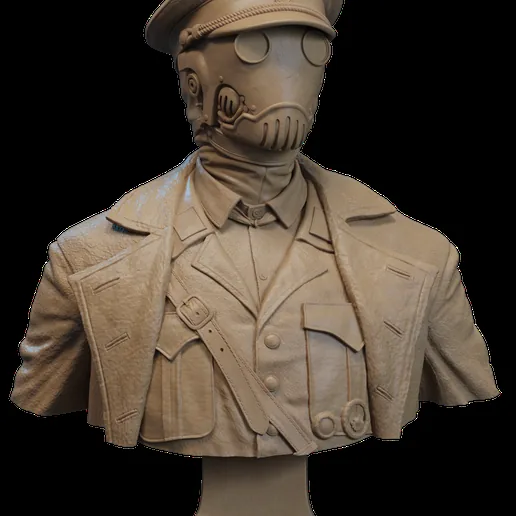 Karl Bust 3D Print printable model