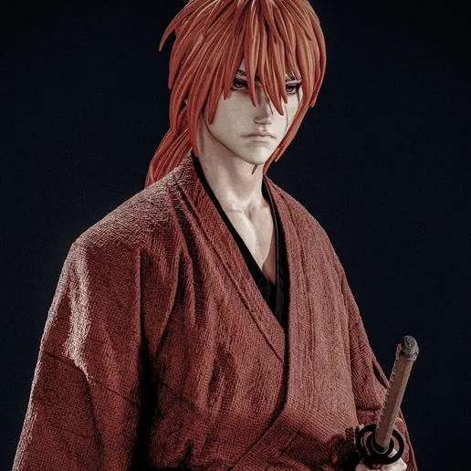 Kenshin Himura 3D Print printable model