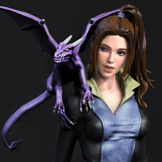 Kitty Pryde 3D Print printable model