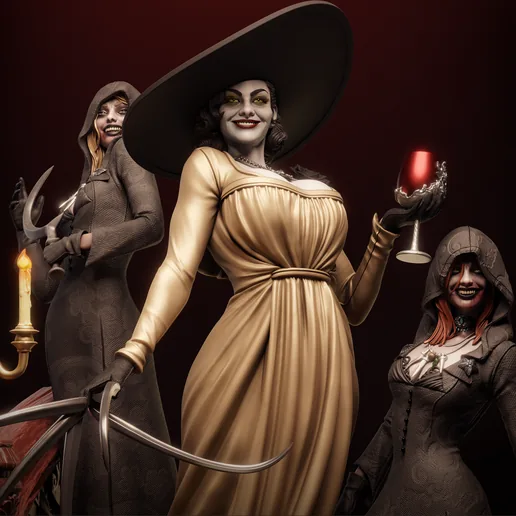 Lady Dimitrescu 3D print printable model