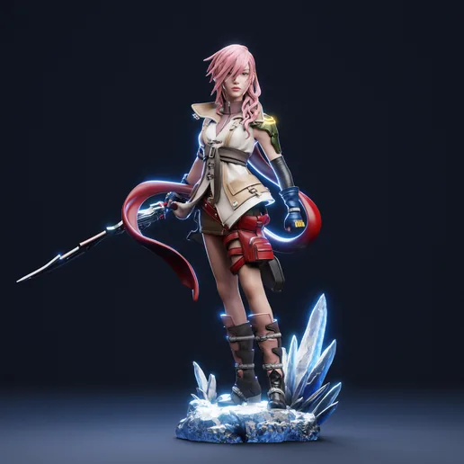 Lightning 3D Print printable model