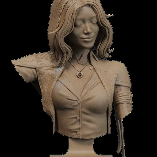 Lune Bust 3D Print printable model