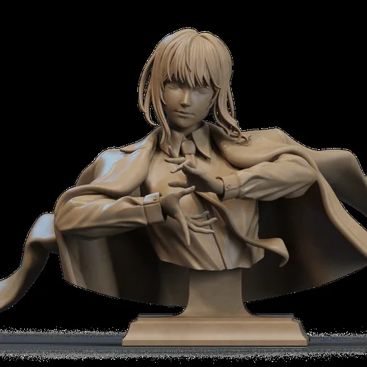 Makima Bust 3D Print printable model