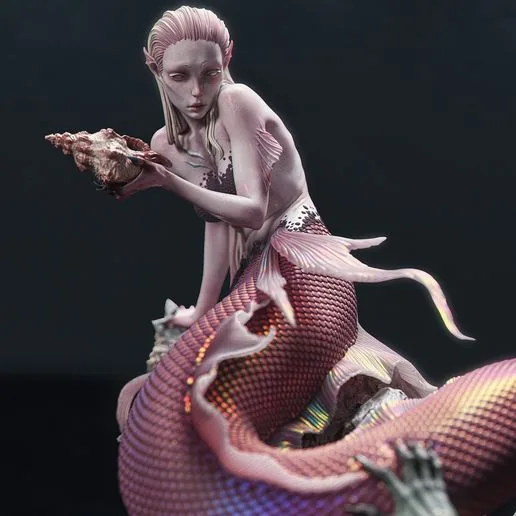 Mermaid 3D Print printable model