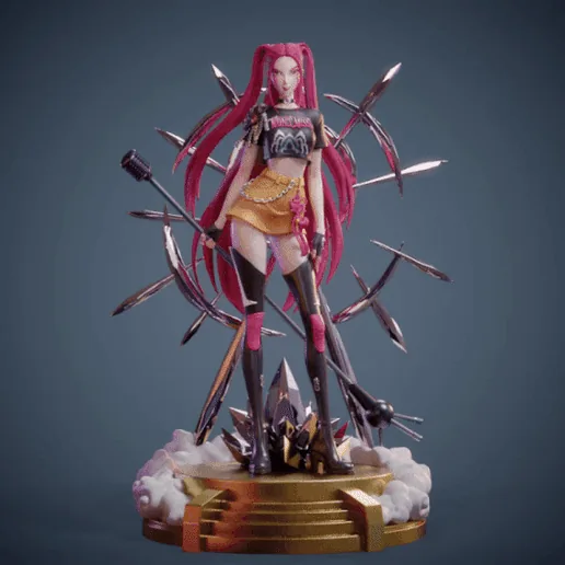 Mira K-pop Demon Hunters printable model