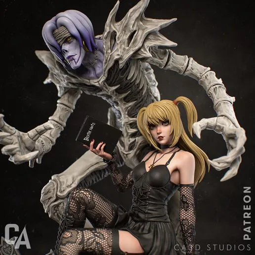 Misa Amane 3D Print printable model