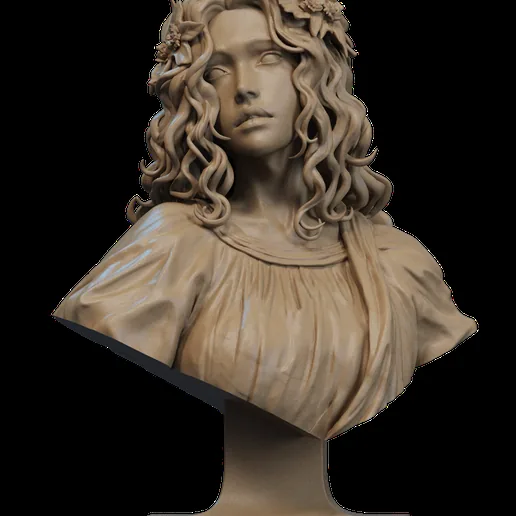 Muse Bust 3D Print printable model