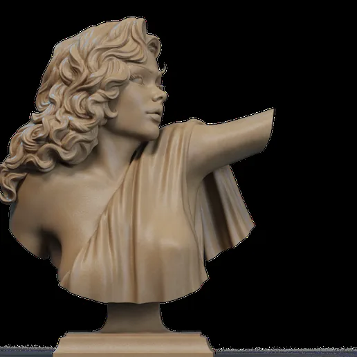 Pinup Bust 3D Print printable model