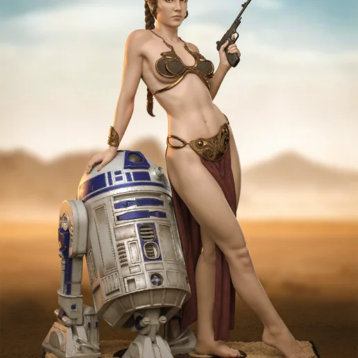 Princess Leia 3D Print printable model