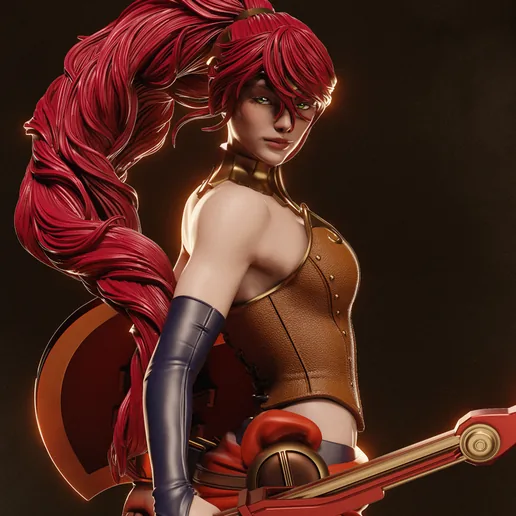 Pyrrha Nikos 3D Print printable model