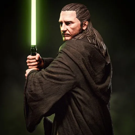 Qui-Gon Jinn 3D Print printable model