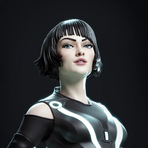 Quorra 3D Print printable model
