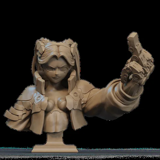 Rebecca Bust 3D Print printable model