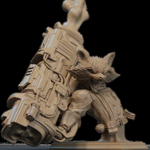 Rocket Bust 3D Print printable model