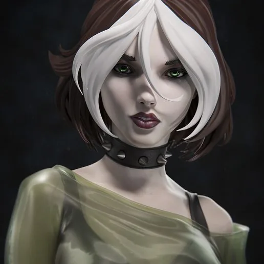 Rogue - Xmen Evolution 3D Print printable model