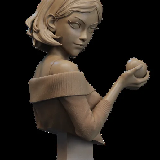 Sabrina Bust 3D Print printable model