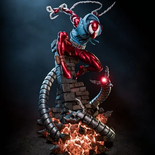 Scarlet Spider 3D Print printable model