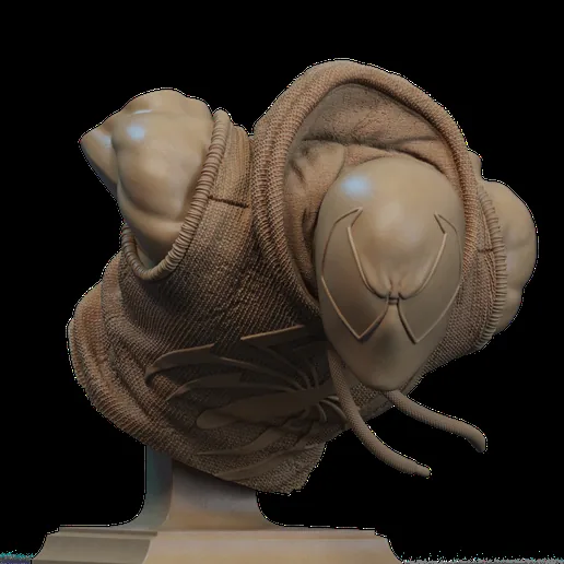 Scarlet Spider Bust 3D Print printable model