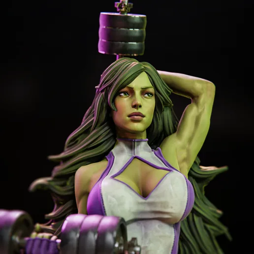 She Hulk 3D Print printable model