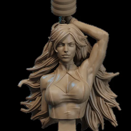 She Hulk Bust 3D Print printable model