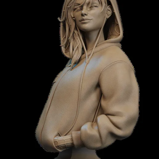 Spider Gwen - Ghost Spider Bust 3D Print printable model