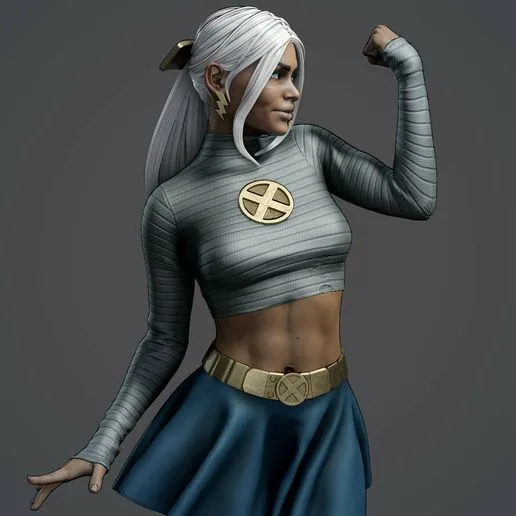 Storm 3D Print printable model