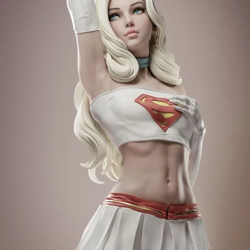 Supergirl 3D Print printable model